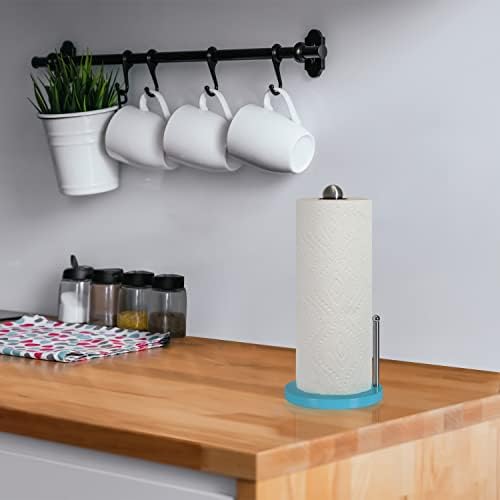 Blue Donuts Paper Towel Holder Countertop - Image 5