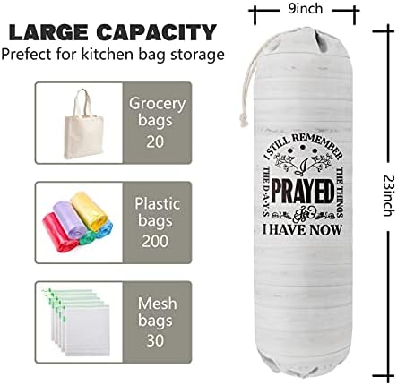 Funny Grocery Bags Holder Organizer, Wall Mount Plastic Bags Storage Container - Image 3