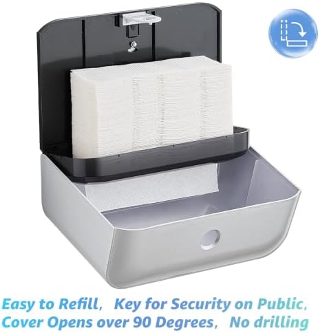 Multifold Paper Towel Dispenser Wall Mount - Image 4
