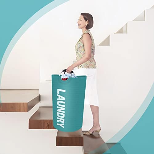 90L Large Laundry Basket, Dirty Clothes Waterproof Laundry Hamper - Image 7