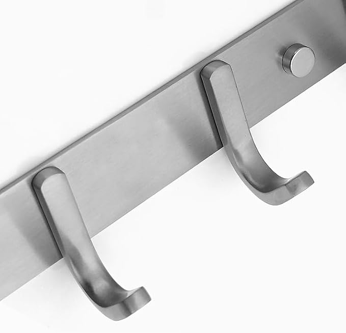 Wall Mounted Coat Hook Rack, 16-Inch - Image 5