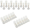 24Pcs Paw Print Plastic Clothespins by Unknown