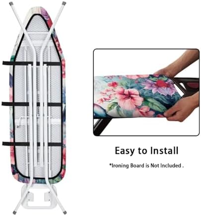 Flower Hummingbird Ironing Board Cover and Pad Soft Ironing Board Cover - Image 5