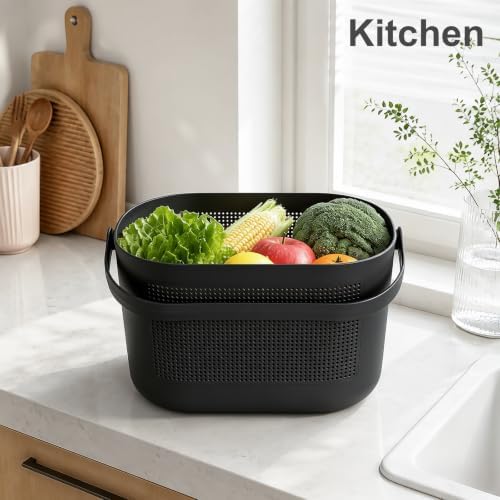 Plastic Portable Shower Caddy Basket, Storage Organizer - Image 5