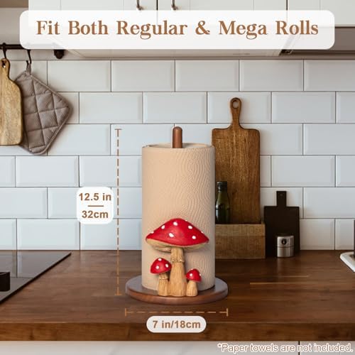 Mushroom Paper Towel Holder - Image 2