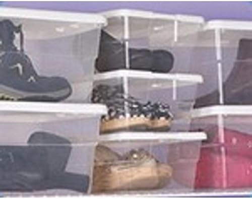 STERILITE Storage Box 13.5" X 8.3" X 4.8", 6 Qt. Clear - Image 2