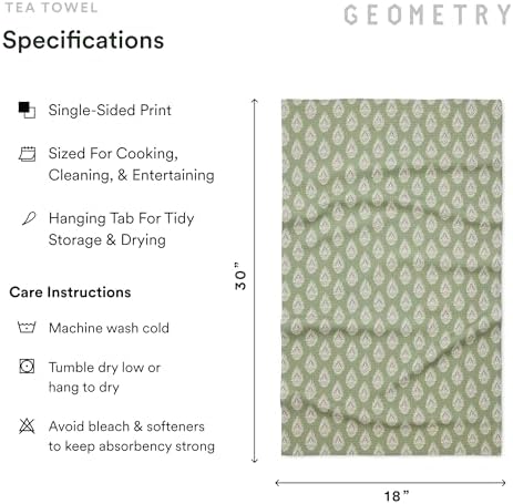 GEOMETRY Kitchen Tea Towels - Image 6