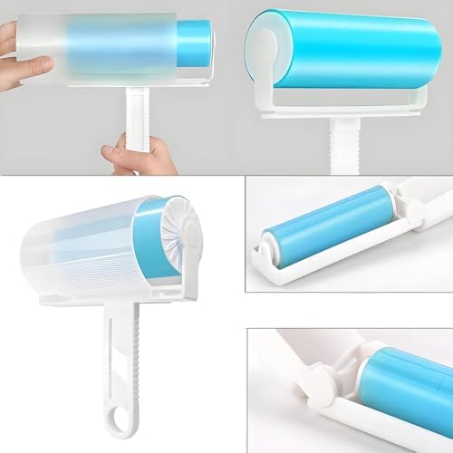 Reusable Travel Lint Roller 3 Pack, Washable Lint Roller Compact Pet Hair - Image 7