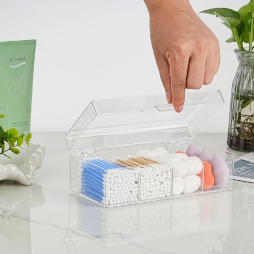Qtip Holder Dispenser with Lid - Image 7