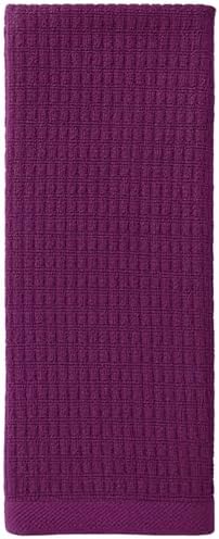 CRAFTSWORTH Cotton Kitchen Towels15 x 26" Solid Purple Kitchen Hand Towels - Image 7