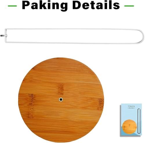Wooden Paper Towel Holder Countertop, Kitchen-Towel-Holder FreeStanding - Image 6