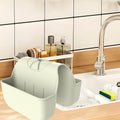 Sponge Holder for Kitchen Sink, Silicone Sink Saddle Caddy Organizer Rack by Unknown