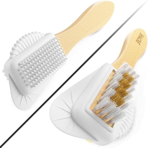 Suede Brush with Wood Handle – Nubuck Cleaner & Suede Shoe Brush - Image 3