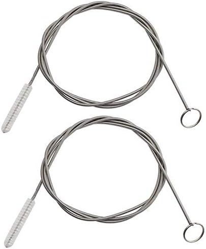 ICEYLI 2 Pack 60 Inch Long Pipe Cleaner Flexible Tube Cleaning Brush by ICEYLI