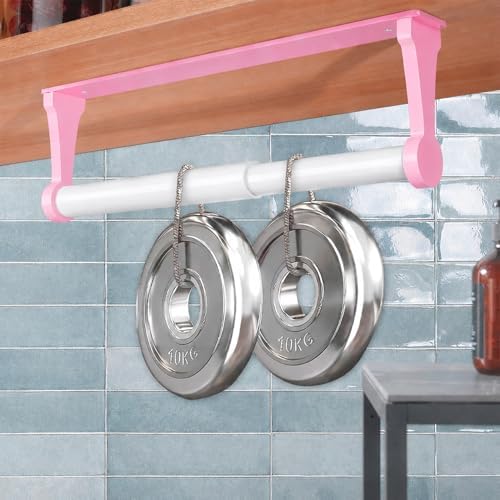 MONEER Kitchen Roll Holder Under Cabinet, Paper Towel Holder, Aluminum Alloy - Image 4