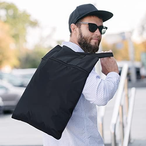 Oudain 2 Pcs Travel Laundry Bags Waterproof Dirty Clothes Bag - Image 5