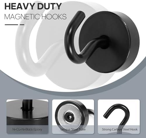 Neosmuk Magnetic Hooks Steel Tube Design - Image 6