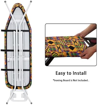 GLENLCWE Tribal African Aztec Ironing Board Cover 54x15 inches Farmhouse Thick - Image 4