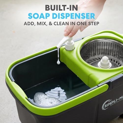 Simpli-Magic 360° Spin Mop and Bucket - Image 4