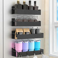 HuggieGems 4 Pack Magnetic Spice Rack Organizer by HuggieGems