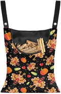 Thanksgiving Turkey Pumpkin Extra Large Clothespin Bag by CREAMIC
