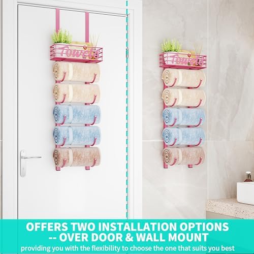 HapiRm Towel Racks for Bathroom Storage - Image 2