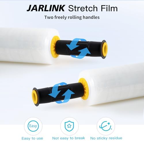 JARLINK Stretch Film, 15 Inch x 1000 Feet Shrink Wrap - Image 5