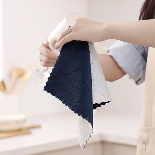 Homaxy 12 Pack Super Soft Dish Cloths - Image 4
