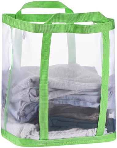 uxcell Collapsible Laundry Basket, Mesh Hamper by uxcell