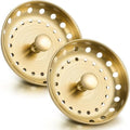 Retisee 2 Pcs Kitchen Sink Stopper Strainer Stainless Steel Drain Strainers by Retisee