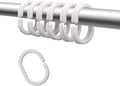 Plastic Shower Curtain Hooks C Shape Shower Curtain Rings by Careyoungs