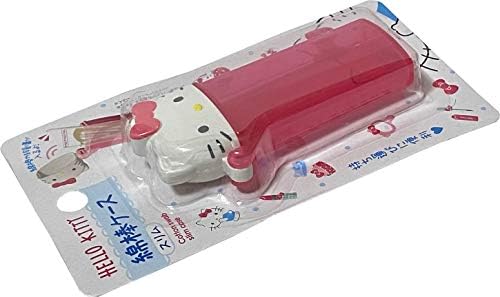 Sanrio Hello Kitty Portable Cotton Swab Slim Case 4.7 × 10.3 cm Makeup Travel - Image 2