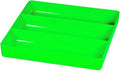 Ernst Manufacturing Toolbox Tray: Stackable Garage Organizer Tray in Green by ErnstManufacturingInc