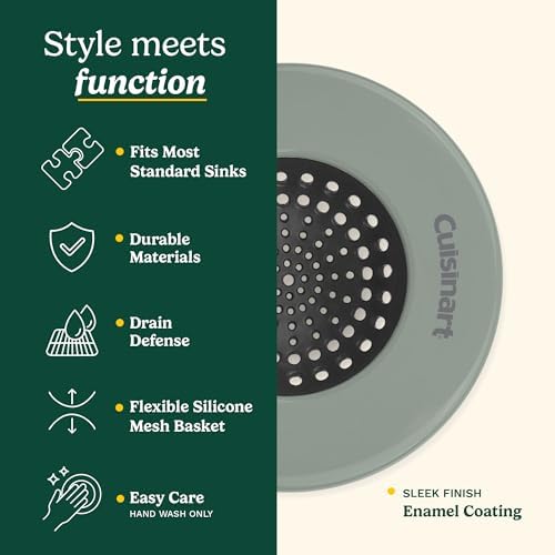 Cuisinart Stainless Steel Kitchen Sink Drain Strainer - Image 4
