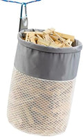 Mesh Clothespin Bag Holder Outside, Ventilation and Moisture Resistance by MinYee