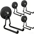 MUTUACTOR Upgraded Strong Magnetic Hooks Heavy Duty, 40lbs Anti-Scratch Large by MUTUACTOR