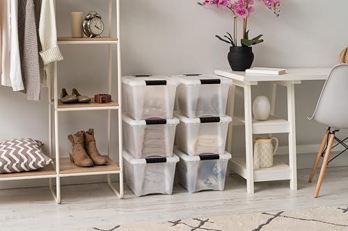 IRIS USA 6-Pack 19 Quart Storage Bins - Image 5