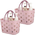 Portable Shower Caddy with Handle Plastic Shower Basket Organizer by Anyoifax