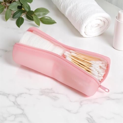 Cotton Round Swab Travel Case, 2-in-1 Beauty Organizer - Image 3