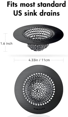 Reversible Kitchen Sink Drain Strainer, Anti-Clog Flat Edge - Image 7