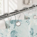 Bathway Shower Curtain Rings, Shower Curtain Hooks Chrome Shower Rings by Bathway
