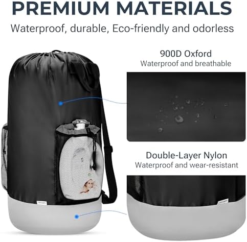 Large Heavy Duty Backpack Laundry Bag - Image 2