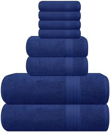GLAMBURG Ultra Soft 8-Piece Towel Set by GLAMBURG