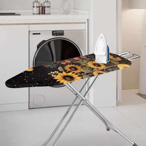 GLENLCWE Sunflower Ironing Board Cover, Heat Reflective Iron Board Cover - Image 2