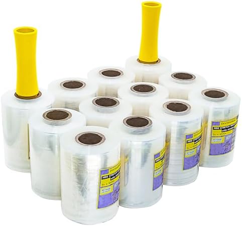 " 12-Pack " Mini Stretch Wrap Roll by DIVISIONAL