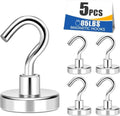 MIKEDE Magnetic Hooks Heavy Duty Cruise Essentials 85LBS Strong Magnet 5Pcs by MIKEDE
