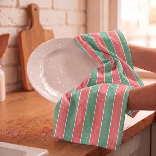Urban Villa Kitchen Towel Cotton Dish Towels 20”x30” Christmas - Image 7
