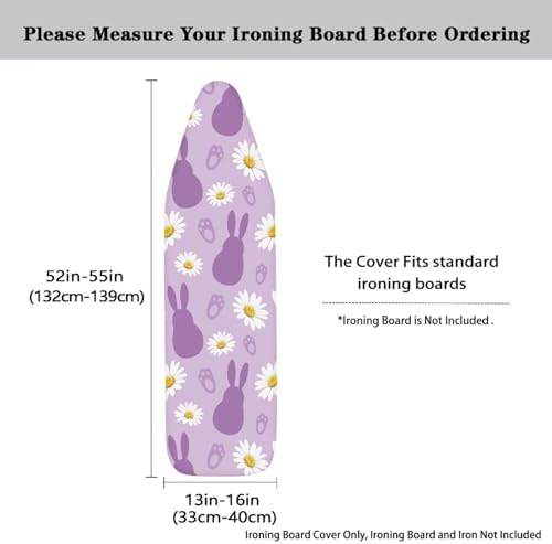 Bunny Ironing Board Covers Daisy Ironing Board Covers Easter Standard Size - Image 5