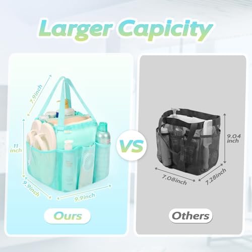 famichan Mesh Shower Caddy Portable, Dorm Room Essentials - Image 3