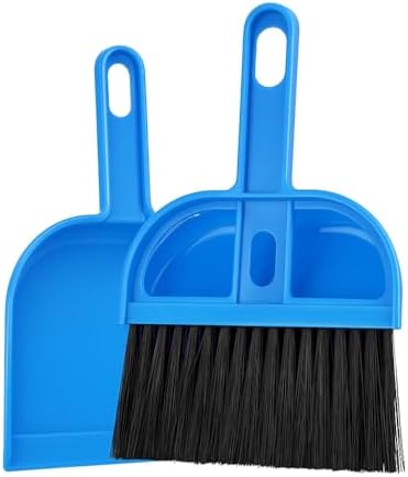 Mini Dustpan and Brush Set, Compact Desktop Cleaning Kit - Image 6